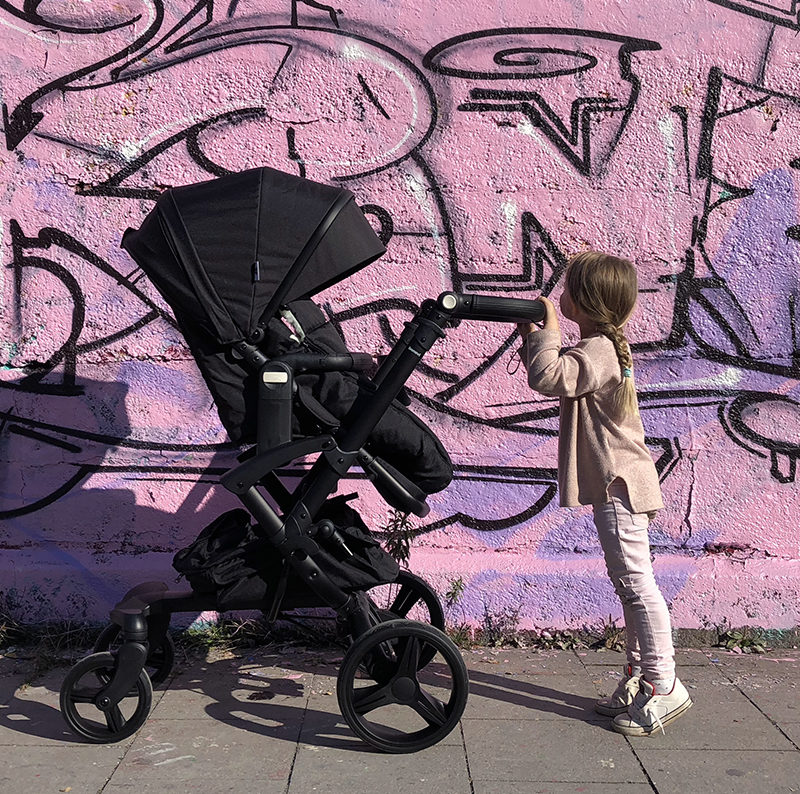 Exploring Munich with the stroller from my Bonavi 2.0