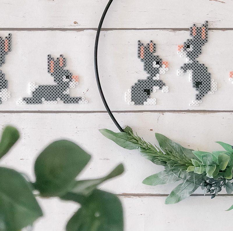 DIY Bügelperlen Hasen selber machen – die perfekte Deko zu Ostern